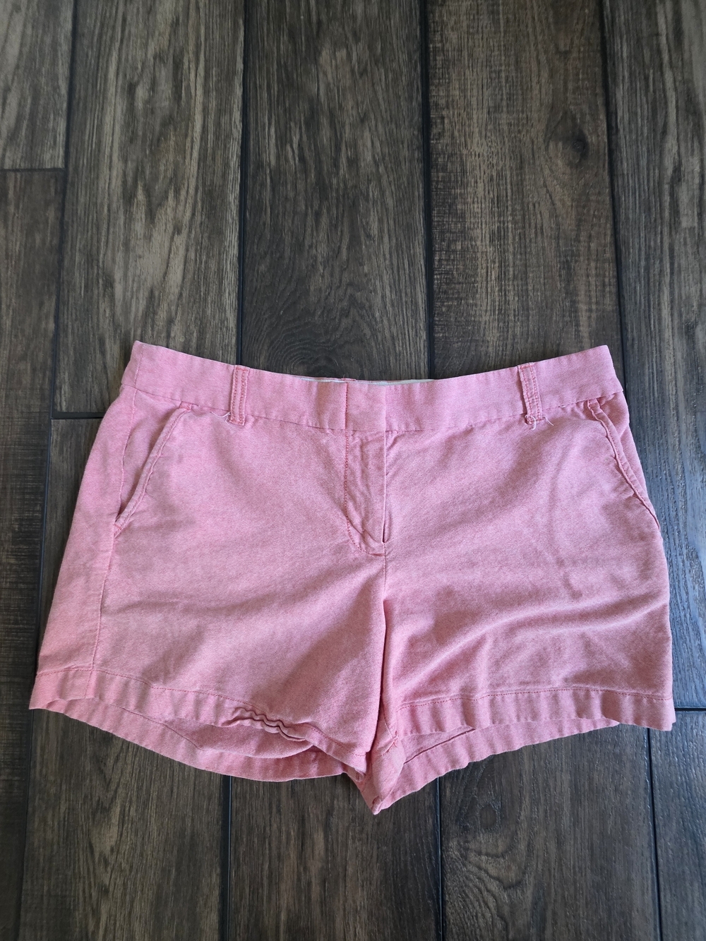 J. Crew Coral Pink High-Waist Women's Shorts